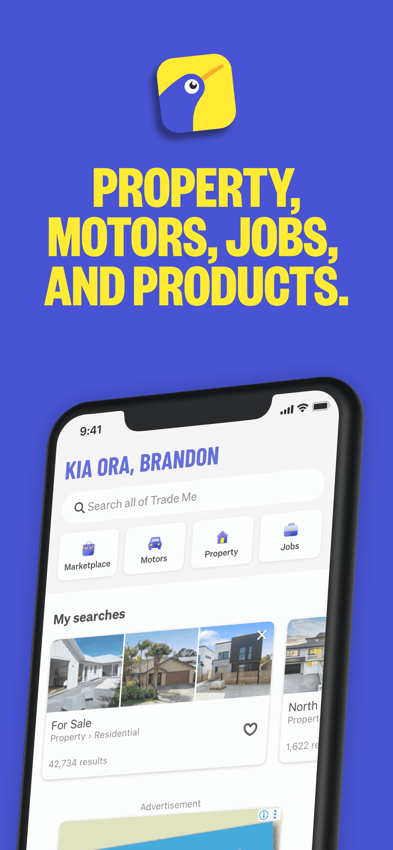 Trade Me project screenshot